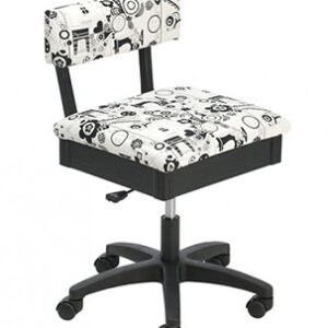 horn chair blackwhite